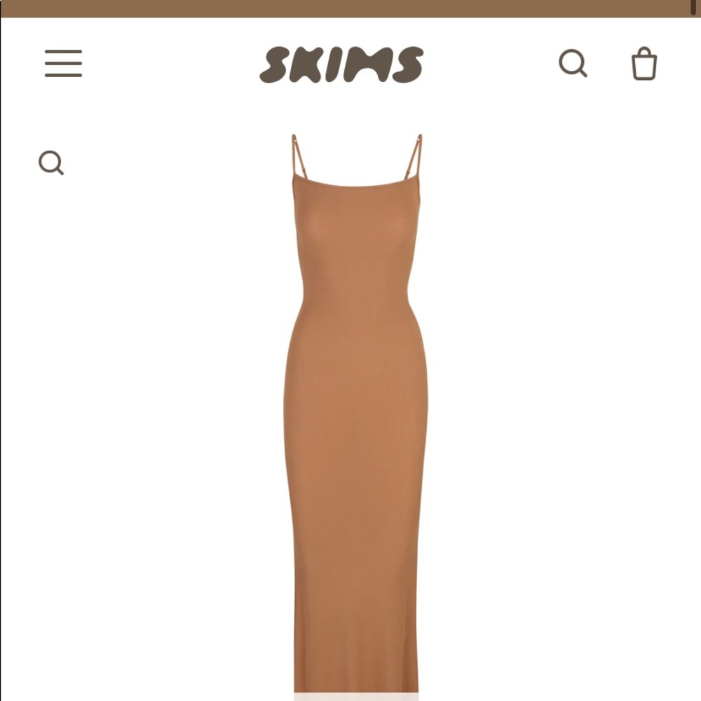 Skims long dress